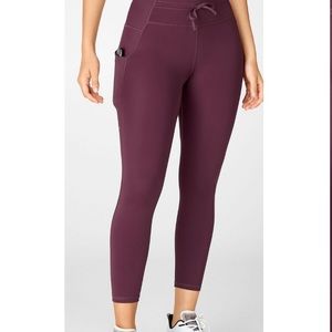 Mid-Rise Ultra Cool Shine Panel Legging 7/8